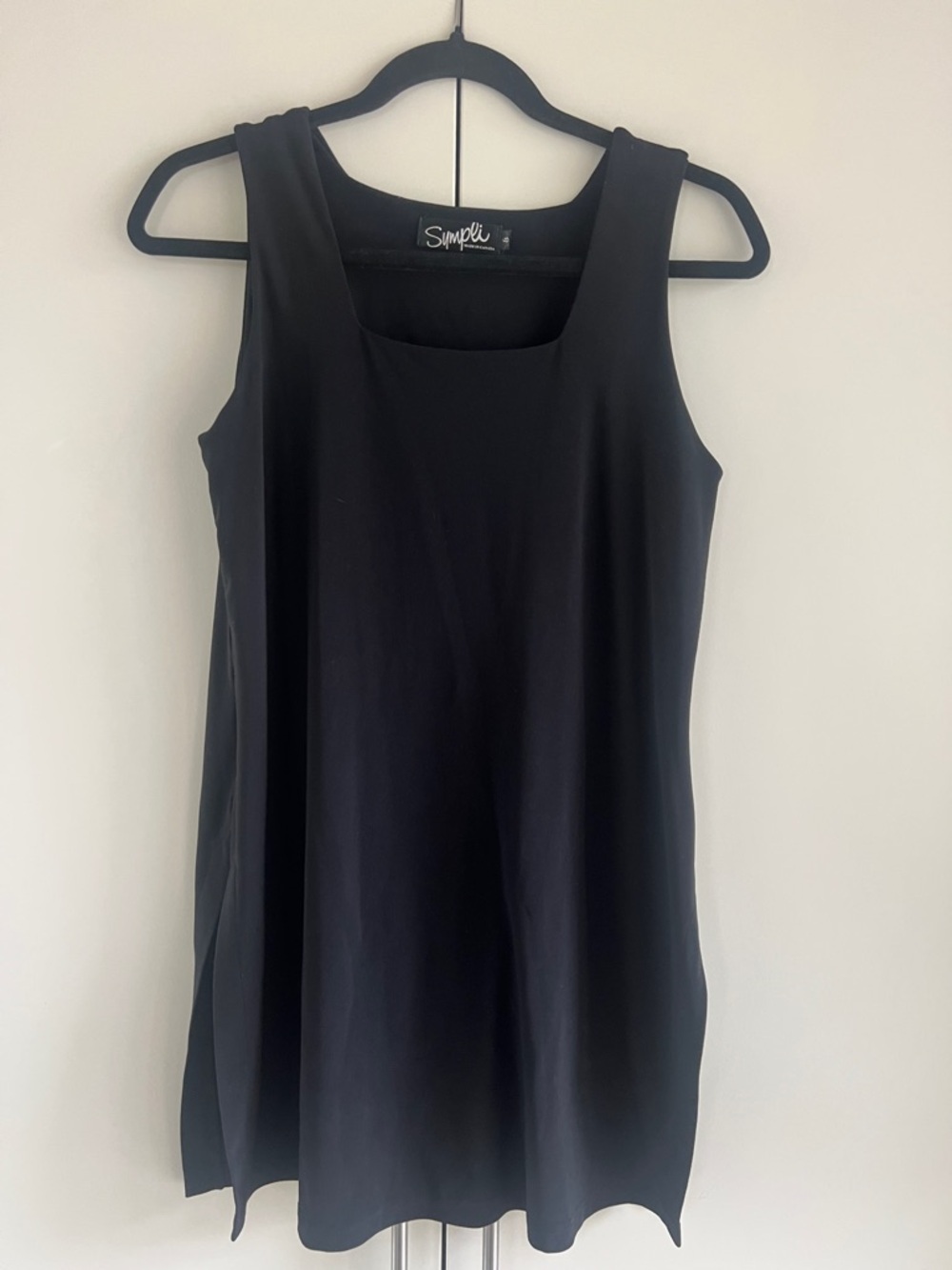 Sympli Square Neck Sleeveless tank top tunic - Picture 3 of 8